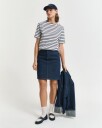 Gant Stripete T-skjorte med båthals EVENING BLUE S