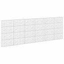 vidaXL Gabion med 5 mm tråd og 10x10 cm mesh 600x10x200 cm