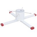 Fot for juletre hvit 61x61x15,5 cm