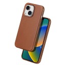 Dux Ducis iPhone 14 Plus DUX DUCIS Naples Premium Kunstskinn Bakdeksel - MagSafe-kompatibel - Brun