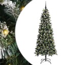  Kunstig juletre grønn 76 x 76 x 180 cm PVC og plast og stål