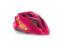 MET Crackerjack juniorhjelm Pink Texture Green