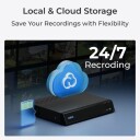 Reolink E1 Pro E330 Hvit Pan/Tilt 4MP WiFi Overvåkningskamera