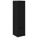 Høybord svart eik 29,5x34x119,5 cm konstruert tre