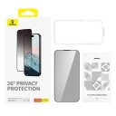 Baseus Privacy Protection Tempered Glass  Diamond iPhone 15