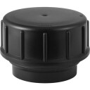 75 Mm Slutmuffe Komplet Sort Peh Geberit