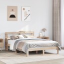  Sengeramme med hodegavl 150x200 cm heltre furu 3306049