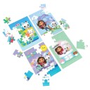 SM Games & Puzzles Gabby's Dollhouse Trepuslespill 4 pk