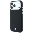 BMW Sign MagSafe Mobildeksel med Preget Metallogo for iPhone 18/17 Pro Max - Svart