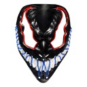 Original Cup El Wire Djevel Rød/Blå LED Maske One size DEVIL-MIX