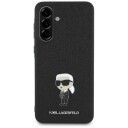Karl Lagerfeld Mobildeksel for Samsung Galaxy A56 Ikonik Logo Glitter Svart