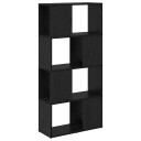  Underholdningssenter Svart 60 x 24 x 124 cm Konstruert tre