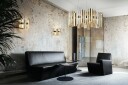 Slamp La Lollo Vegglampe Gull