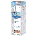 Bestway Steel Pro Svømmebasseng 221x150x43 cm