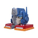 Transformers Optimus Prime Bokstøtter 20 cm Håndmalt Resin i Sølv