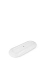 Lyngby Porcelæn Lyngby Tura Oval Serveringsfat 34X14.5 Cm Vit White 2.5 CM