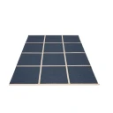 Pappelina Vevd Teppe Criss Dark Blue 180x260 cm