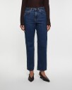 Filippa K High Waisted Cropped Jeans - Blue - 27