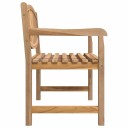 vidaXL Hagebenk 114x59x87 cm heltre teak