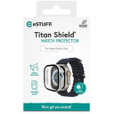 eSTUFF Titan Shield Helkropp Skjermbeskytter til Apple Watch Ultra - Herdet Glass 9H