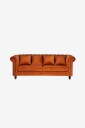Venture Home   Sofa Valleta 3 seter   Orange