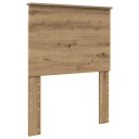  Hodegavl med hodegjerde Artisan Eik 75 cm Konstruert tre