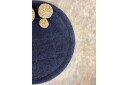 Baderomsmatte Kvadrat - 80x80 cm, Marineblå
