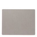 Lind DNA  Leather Serene Square bordbrikke L 35x44 cm ash