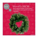 KULZ JULEKRANS MED LED-LYS 38 CM 