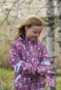 Lindberg Regnvotter Lekhyttan Fleece Hvit
