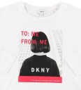 DKNY Genser   Viskose   Hvit m. Trykk   DKNY   8 år 128   Genser