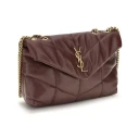 Saint Laurent Dame Vesker Rød ONE SIZE,