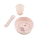 First Done by Deer™ servise Foodie meal Playground rosa