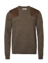 Chevalier Burton Shooting Wool Pullover Men Nougat Neps S S