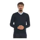 Hindustrie Herre Strikkevarer Blå 2XL,