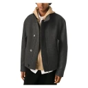 Ami Paris, Herre, Jakker, Grå, 2XL,