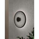 Northern Glint Vegglampe Black