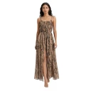 Just Cavalli Dame Kjoler Beige 2XS,