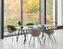 Hay Loop Stand Bord 250 cm Linoleum / Svart