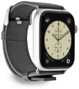 SBS Eco LÃ¦r Urrem til Apple Watch 42/44/45/49mm - Sort