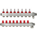 Danfoss SSM manifoldsett 8+8 med strømningsmåler og endestykke