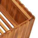vidaXL Høybed 100x100x25 cm heltre akasie