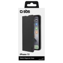 SBS TEBKLITEIP1361K, Lommebok-etui, Apple, iPhone 13, 15,5 cm (6.1), Sort