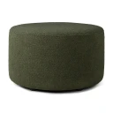 Ethnicraft Barrow Pouf Ø60 cm Pine Green