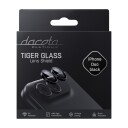 Dacota Platinum iPhone Duo Tiger Glass kameralinsebeskytter Svart