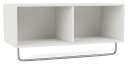 Montana COAT hylle m. klesstang, 01-White