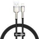 Baseus USB cable for Lightning Cafule 2.4A 0.25m (black)
