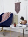 Bloomingville stol Elegant blå polyester