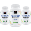 3 pack Kalsium Ben og Tenner 3 x 90 tabletter