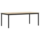 vidaXL Spisebord 200 x 100 x 75 cm Konstruert tre Rektangulær